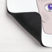 Hand mit Auge Mousepad (Ecke)