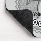Hand mit Caduceus-Arzt  Mousepad (Ecke)