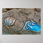 Hand mit Lotus/Poster Poster (Vorne)