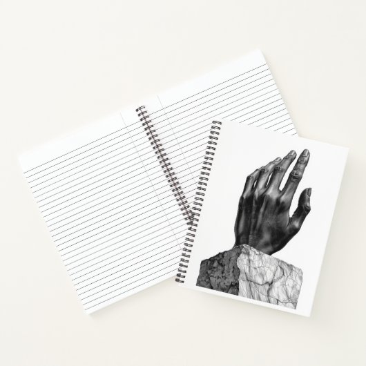 Hand of Creator - Marble Art Notebook Notizblock (Innenseite)