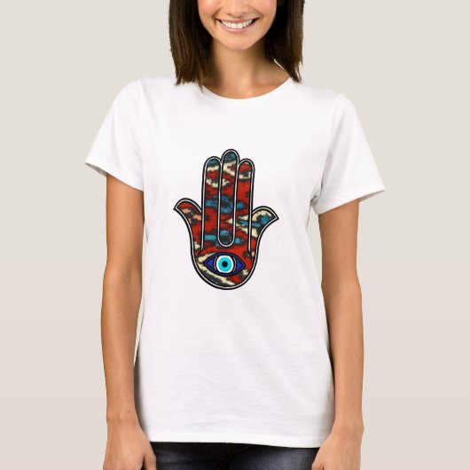 Hand of Fatima Damen T-Shirt (Vorderseite)