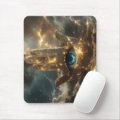 HAND OF FATIMA – HAND OF HAMSA – ZEN BUDDHISM  MOUSEPAD (Mit Mouse)