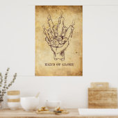 "Hand of Glory" Poster (Küche)
