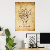 "Hand of Glory" Poster (Heimbüro)