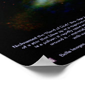 Hand of God Pulsar (PSR B1509-58) - Plakat (Ecke)