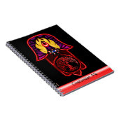 Hand of Hamsa feat: Tree of Life 3 Notizblock (Rechte Seite)