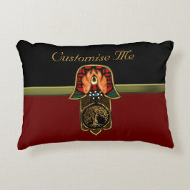 Hand of Hamsa feat: Tree of Life Zierkissen