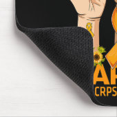 Hand Oma eines Kriegers Rsd Crps Bewusstsein Sonne Mousepad (Ecke)