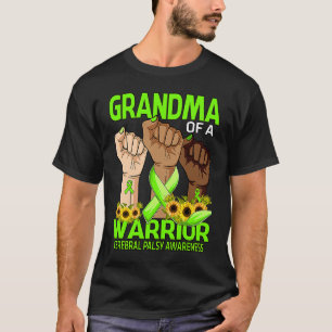 Hand Oma eines Kriegers zerebrale Palsy Bewusstsei T-Shirt
