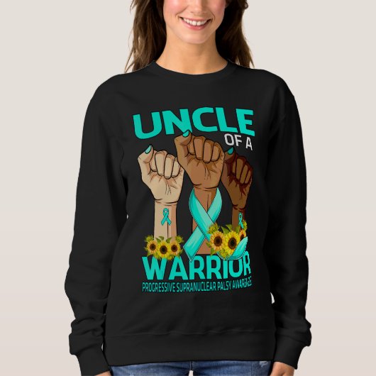 Hand Onkel eines Kriegers progressiv supranuclear Sweatshirt (Vorderseite)