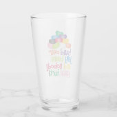 Hand over Jelly Beans Glas (Rückseite)