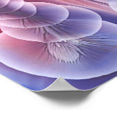 Hand Painted Abstract Fantasy Artwork Poster (Ecke)