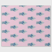 Hand Painted Blue and White Ginger Jar Geschenkpapier (Flach)