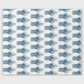 Hand Painted Blue and White Ginger Jar Geschenkpapier (Flach)