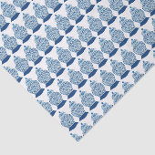 Hand Painted Blue and White Ginger Jar Seidenpapier (Ausschnitt)