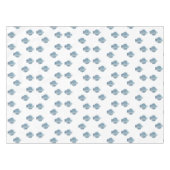 Hand Painted Blue and White Ginger Jar Tischdecke (Vorderseite (Horizontal))