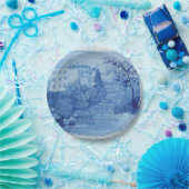 Hand Painted Blue Willow Ginger Jars Toile Pappteller (Party)