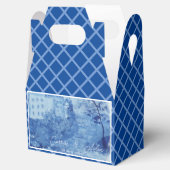 Hand Painted Blue Willow Ginger Jars Wedding Geschenkschachtel (Geöffnet)