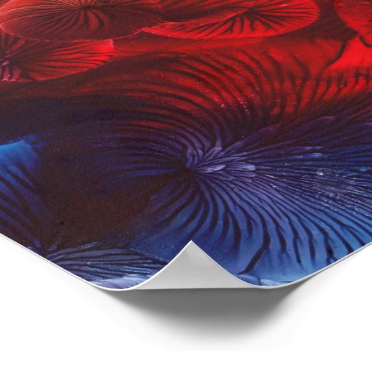 Hand Painted Deep Space Fantasy Painting Poster (Ecke)