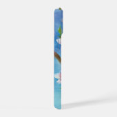 Hand Painted Trendy Watercolour Cherry Blossoms iPhone 15 Hülle (Rechte Seite)