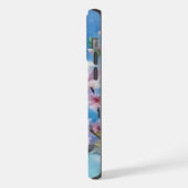Hand Painted Trendy Watercolour Cherry Blossoms iPhone Hülle (Linke Seite)