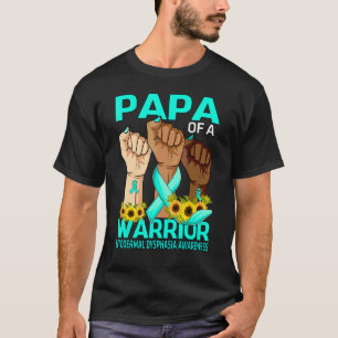 Hand Papa eines Kriegers Ektodermale Dysphasie Awa T-Shirt