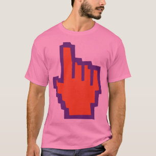 Hand Pointer Mano Inform Geek T-Shirt