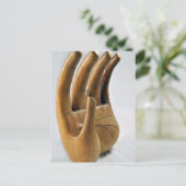 Hand Postkarte (Stehend Vorderseite)