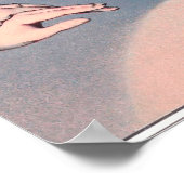 Hand Puppets Wolf Victorian Vintage Chiaroscuro Poster (Ecke)