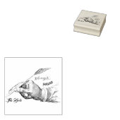 Hand Quill Writing | Ownership Ink Briefmarke Gummistempel (Stempel)