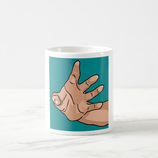 Hand Reaching Kaffeetasse