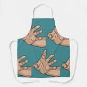 Hand Reaching Schürze (Vorderseite)