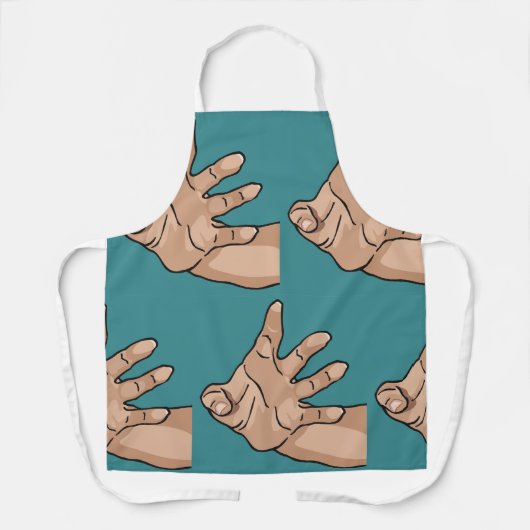 Hand Reaching Schürze (Vorderseite)