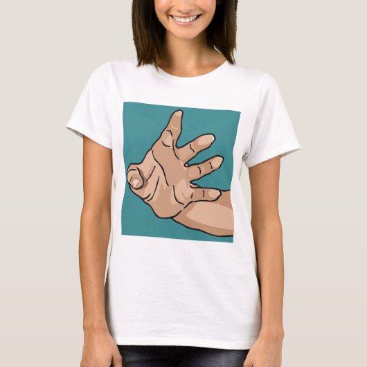 Hand Reaching T-Shirt (Vorderseite)