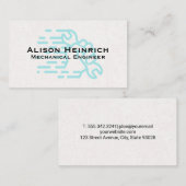 Hand-Schlüssel Visitenkarte (Vorne/Hinten)