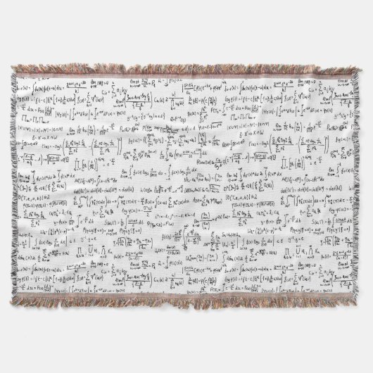 Hand schriftliche Mathe-Gleichungen // Decke (Vorderseite)