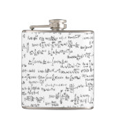 Hand schriftliche Mathe-Gleichungen // Flachmann (Vorderseite)