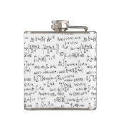 Hand schriftliche Mathe-Gleichungen // Flachmann (Rückseite)