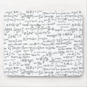 Hand schriftliche Mathe-Gleichungen // Mousepad