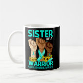 Hand-Schwester eines Krieger-Marker-X-Syndroms Awa Kaffeetasse (Links)
