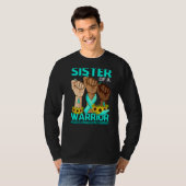 Hand Schwester eines Kriegers progressiv supranucl T-Shirt (Vorne ganz)