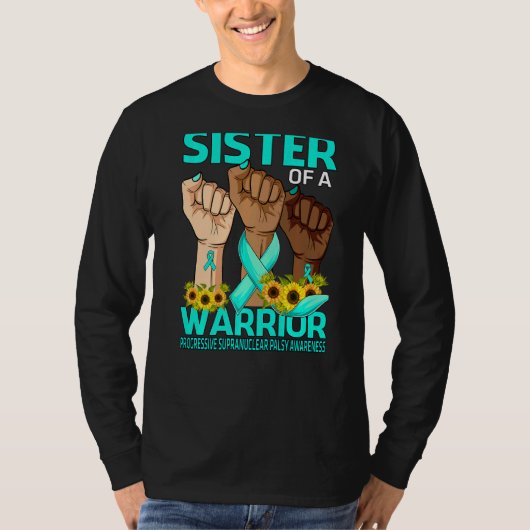 Hand Schwester eines Kriegers progressiv supranucl T-Shirt (Vorderseite)