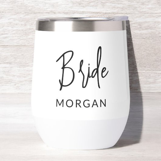 Hand Scripted Bride Bridal Junggeselinnen-Abschied