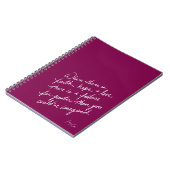 Hand-Scripted Faith Hope & Love Spiritual Notizblock (Linke Seite)