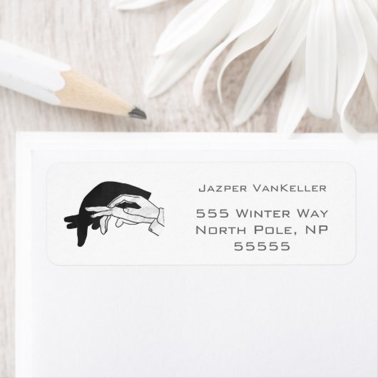 Hand Silhouette Anteater (Insitu)