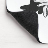Hand Silhouette Anteater Mousepad (Ecke)