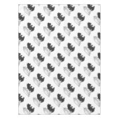 Hand-Silhouette-Bärenkuppe Tischdecke (Vorderseite)