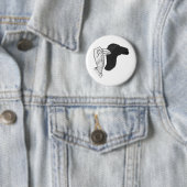 Hand Silhouette Camel Button (Beispiel)
