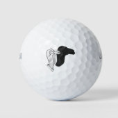 Hand Silhouette Camel Golfball (Vorderseite)