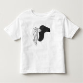 Hand Silhouette Camel Kleinkind T-shirt (Vorderseite)